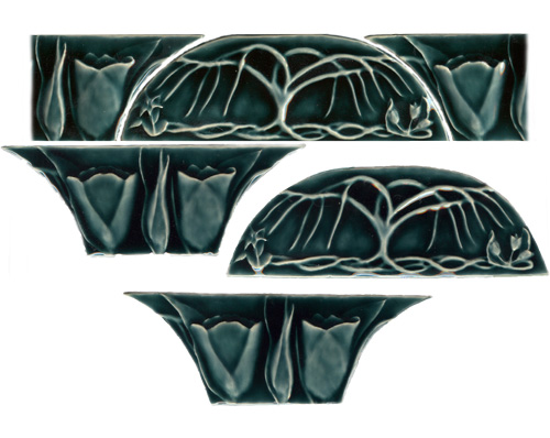 Tulip And Willow Border